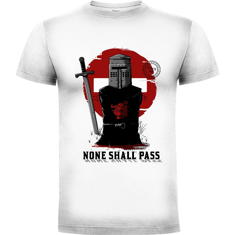 Camiseta None shall pass