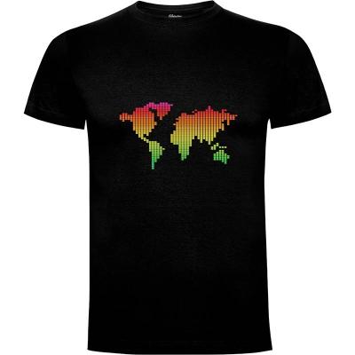 Camiseta World music - Camisetas Chulas