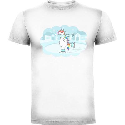 Camiseta Unicorn Winter - Camisetas Sombras Blancas