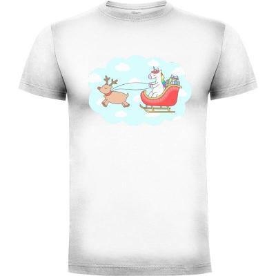 Camiseta Unicorn Sleigh - Camisetas Chulas