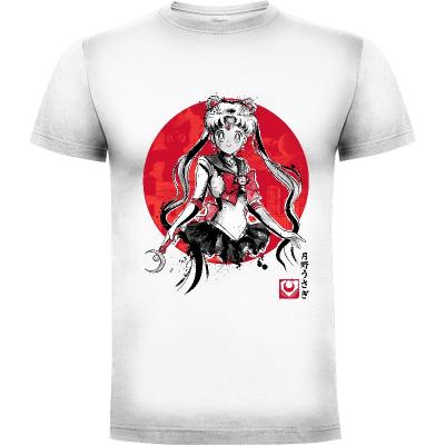 Camiseta Pretty Guardian sumi-e - Camisetas Anime - Manga