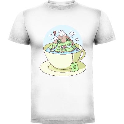 Camiseta Tea Island - Camisetas Sombras Blancas