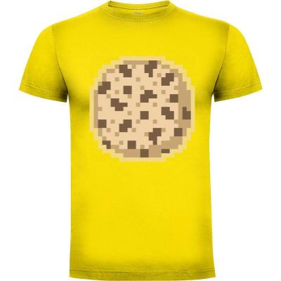 Camiseta Pixel Cookie - Camisetas Sombras Blancas