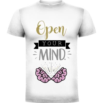 Camiseta Open your mind - Camisetas Fernando Sala Soler