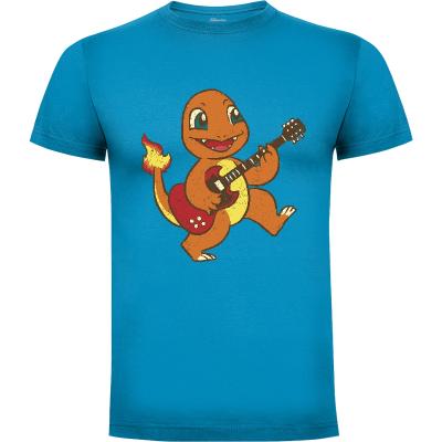 Camiseta Rock & Flames - Camisetas camiseta pokemon