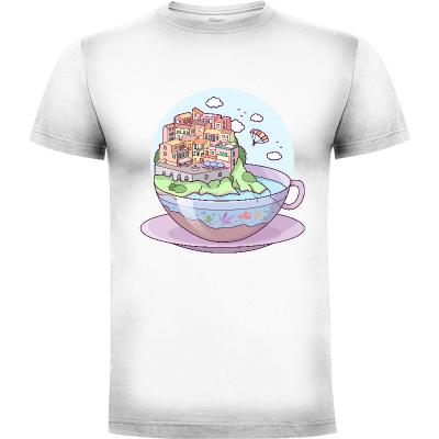 Camiseta Tea Town - Camisetas Sombras Blancas