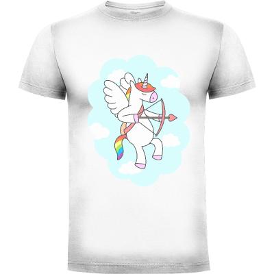 Camiseta Unicorn Valentine - Camisetas Sombras Blancas