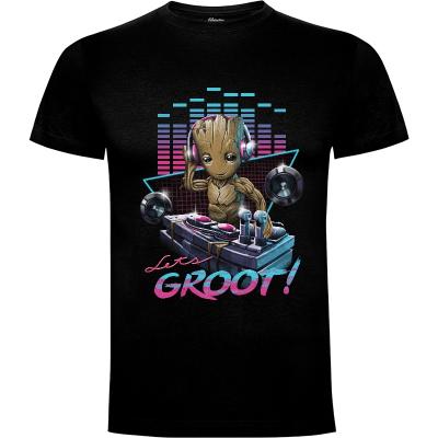 Camiseta Let's Groot - Camisetas Vincent Trinidad