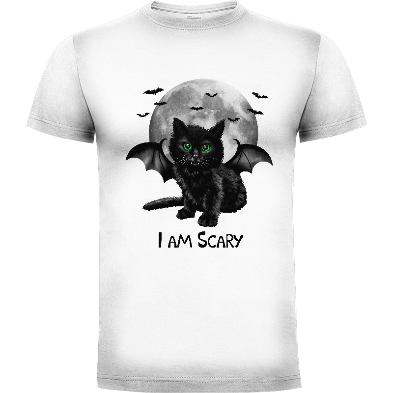 Camiseta Scary Cat