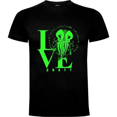 Camiseta Love Lovecraft - Camisetas Literatura