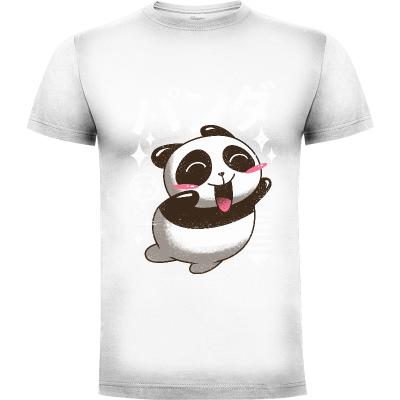Camiseta Kawaii Panda - Camisetas Originales
