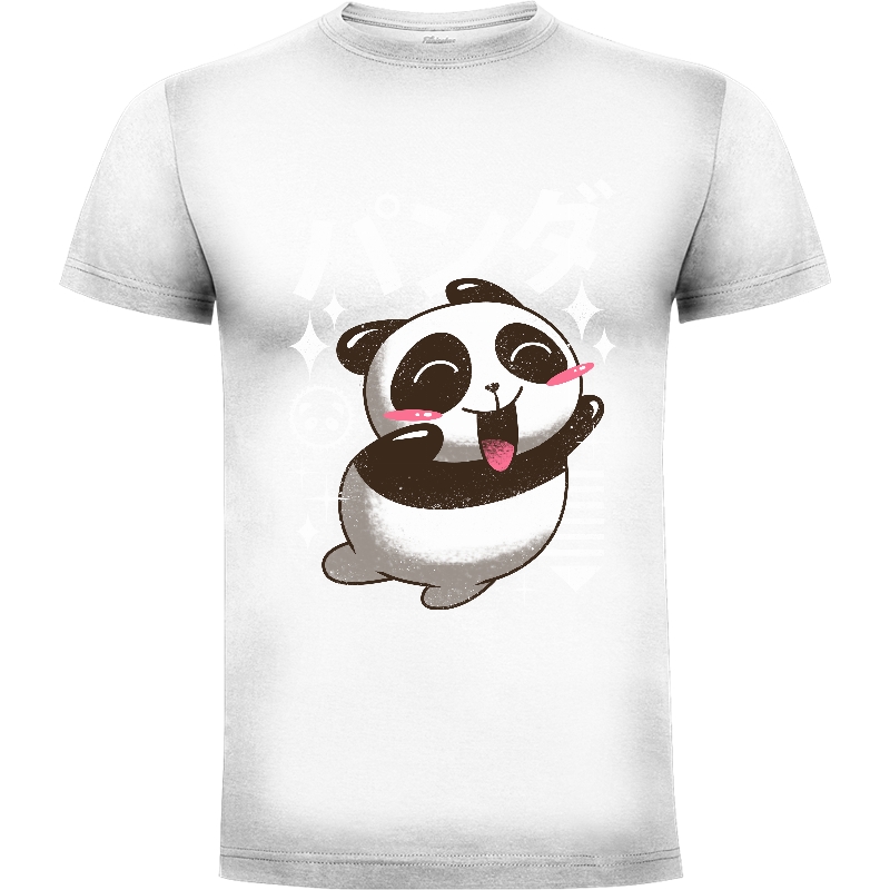 Camiseta Kawaii Panda