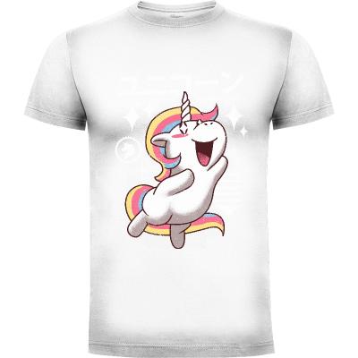 Camiseta Kawaii Unicorn - 