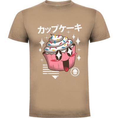 Camiseta Kawaii Cupcake - Camisetas Vincent Trinidad