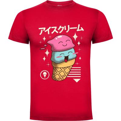 Camiseta Kawaii Ice Cream - Camisetas Originales