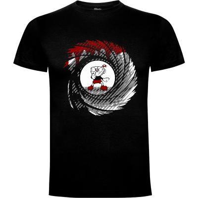 Camiseta 00CUP (stock) Camiseta Hombre - Manga Larga T: XL Negro - 