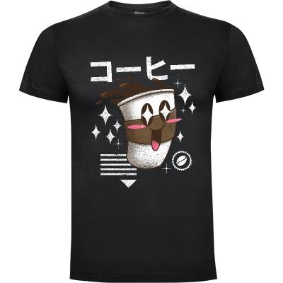 Camiseta Kawaii Coffee - Camisetas Kawaii