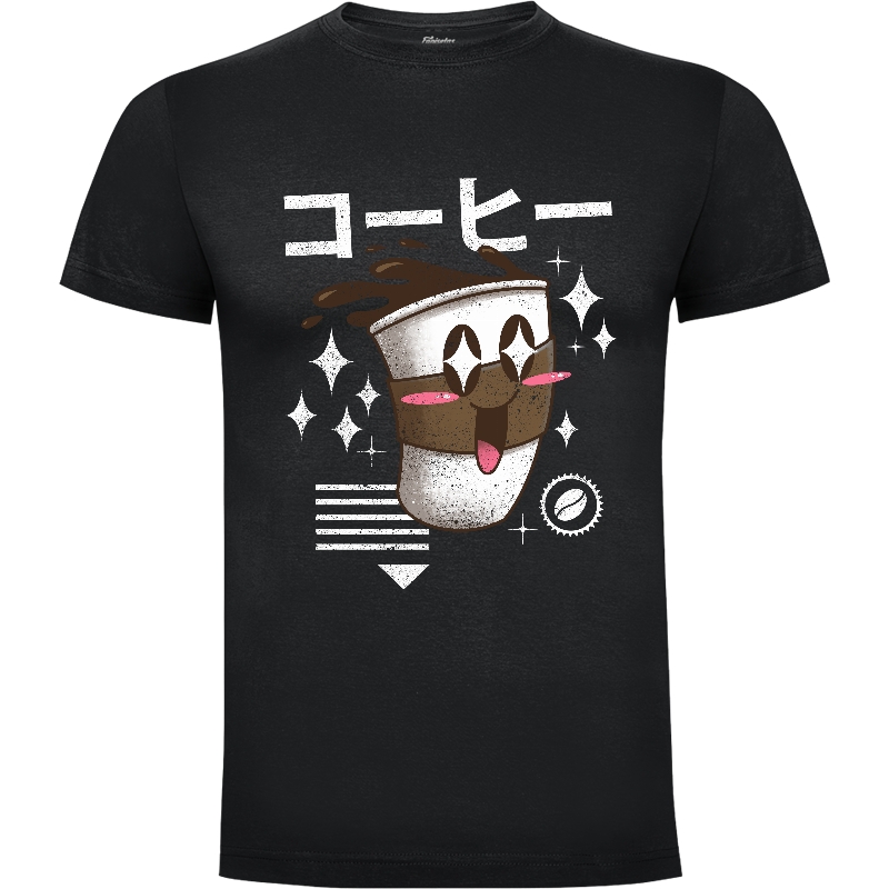Camiseta Kawaii Coffee