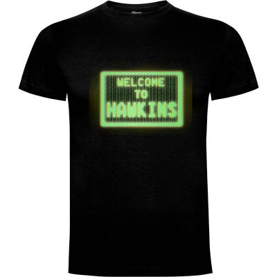 Camiseta WELCOME TO HAWKINS - Camisetas Skullpy