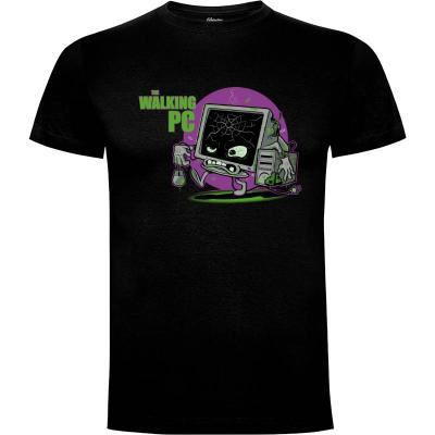 Camiseta The Walking Pc - Camisetas Informática