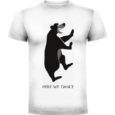 Camiseta Here we dance - Camisetas Dibujos Animados