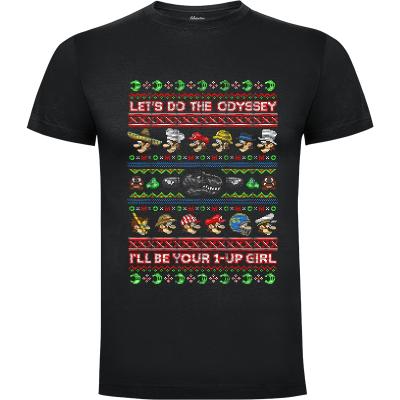 Camiseta Mario Odyssey - Camisetas Navidad