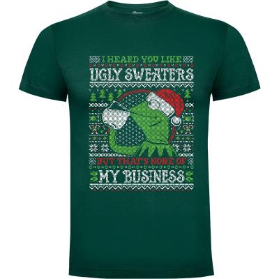 Camiseta None Of My Business - Camisetas Navidad