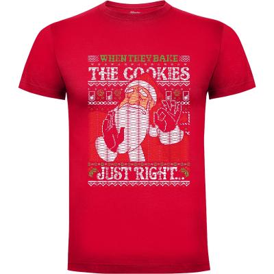 Camiseta Santa Cookies - Camisetas Navidad