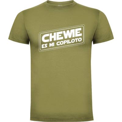 Camiseta Chewie es mi Copiloto - Camisetas Cine