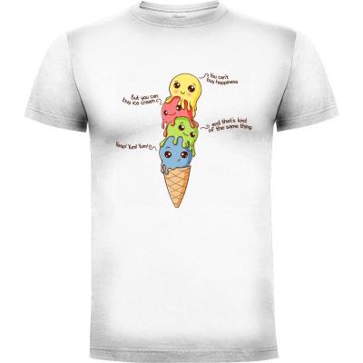 Camiseta Ice Cream Happiness - Camisetas Beka