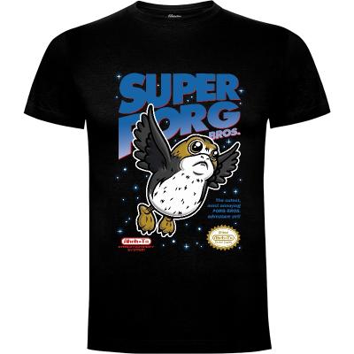 Camiseta Super Porg Bros - Camisetas Olipop