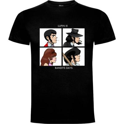 Camiseta Lupin bandits days - Camisetas MarianoSan83