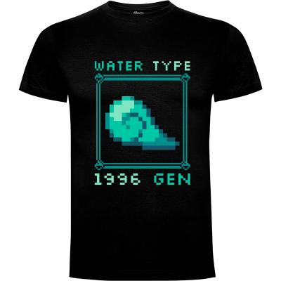 Camiseta Water Type - Camisetas Geekydog