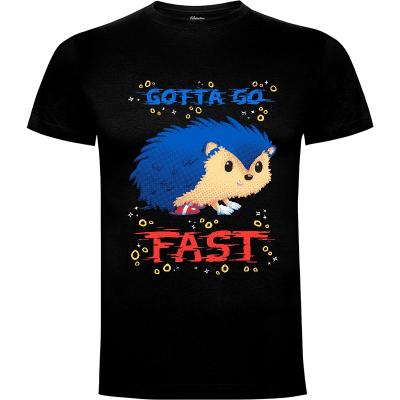 Camiseta Sonic - Gotta Go Fast! - Camisetas Geekydog