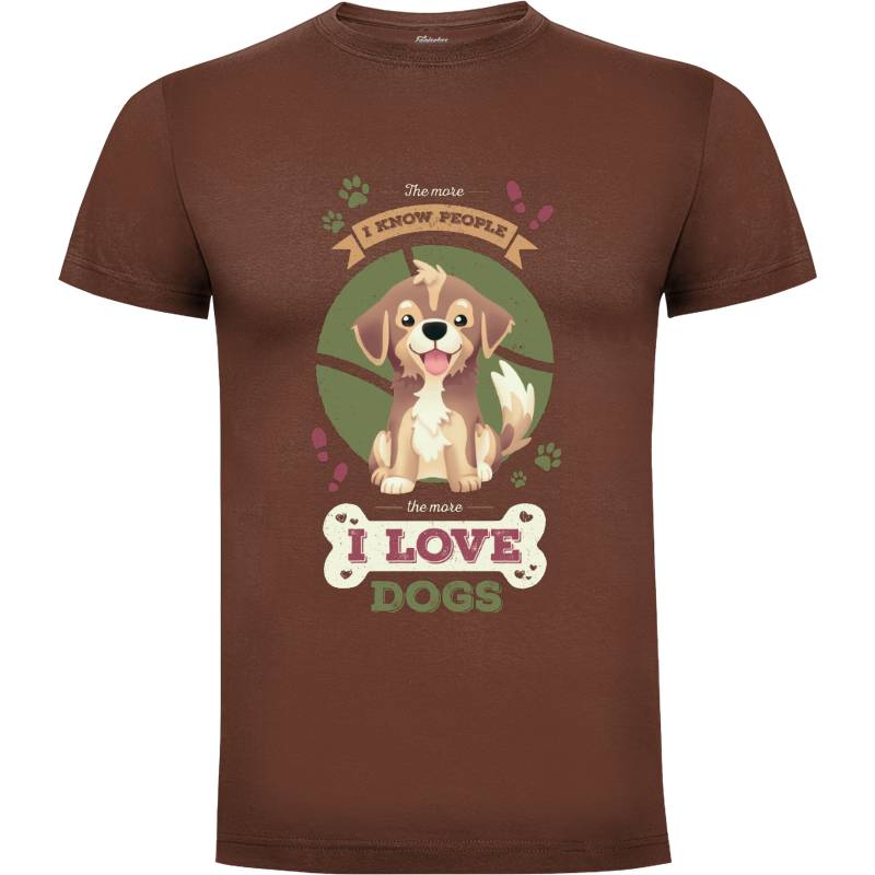 Camiseta I Love Dogs!