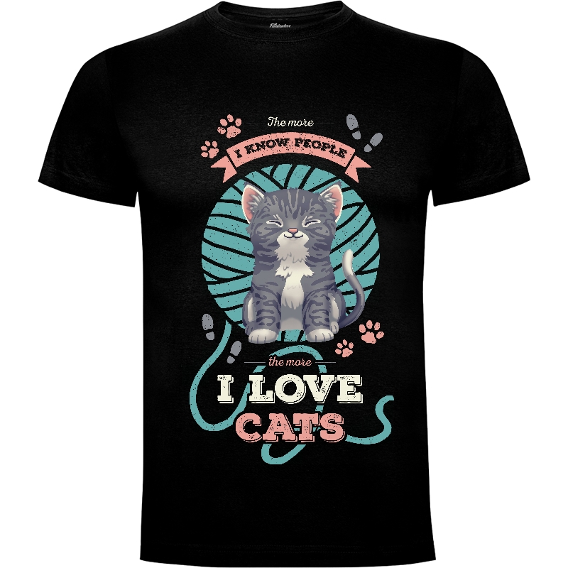 Camiseta I Love Cats!