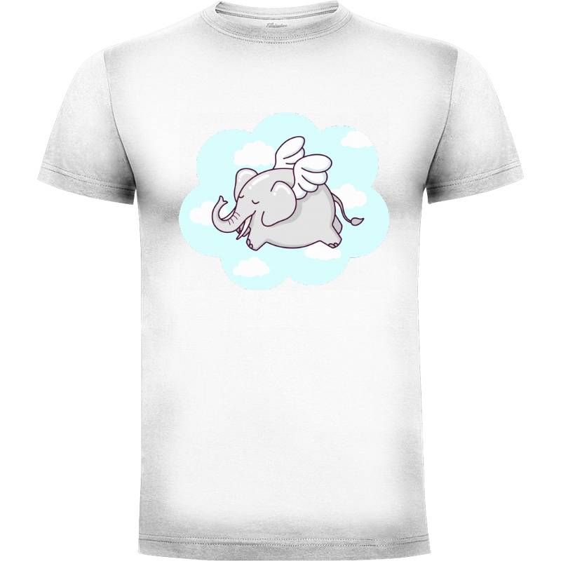 Camiseta Elefante volador