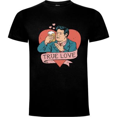 Camiseta Love at Beer Sight - Camisetas Originales