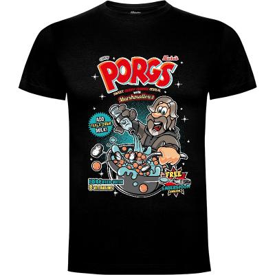 Camiseta Corn Porgs - Camisetas Olipop