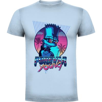 Camiseta Forever Young - Camisetas Dibujos Animados