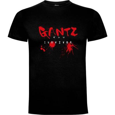 Camiseta Gantz Survivor - Camisetas PsychoDelicia