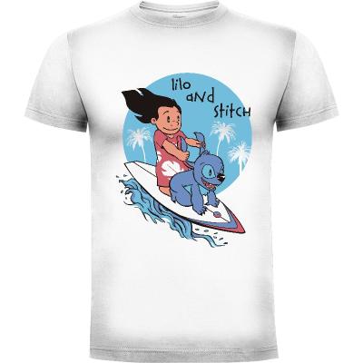 Camiseta Hawaiian Antics - Camisetas Dibujos Animados