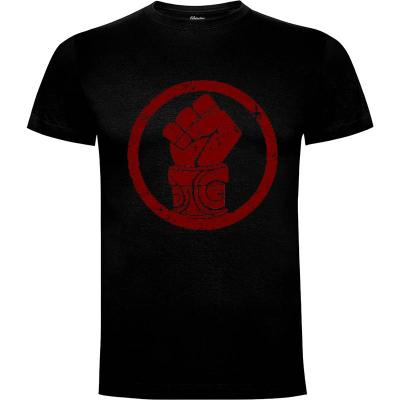 Camiseta Red power of the right hand of doom. - Camisetas Comics