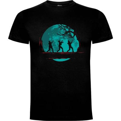Camiseta Thriller Moonwalk - Camisetas Halloween