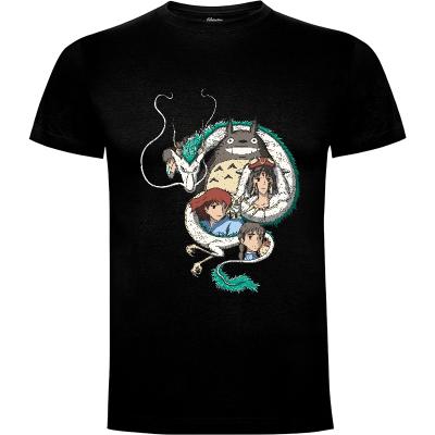 Camiseta Ghibli Heroes - Camisetas CoD Designs