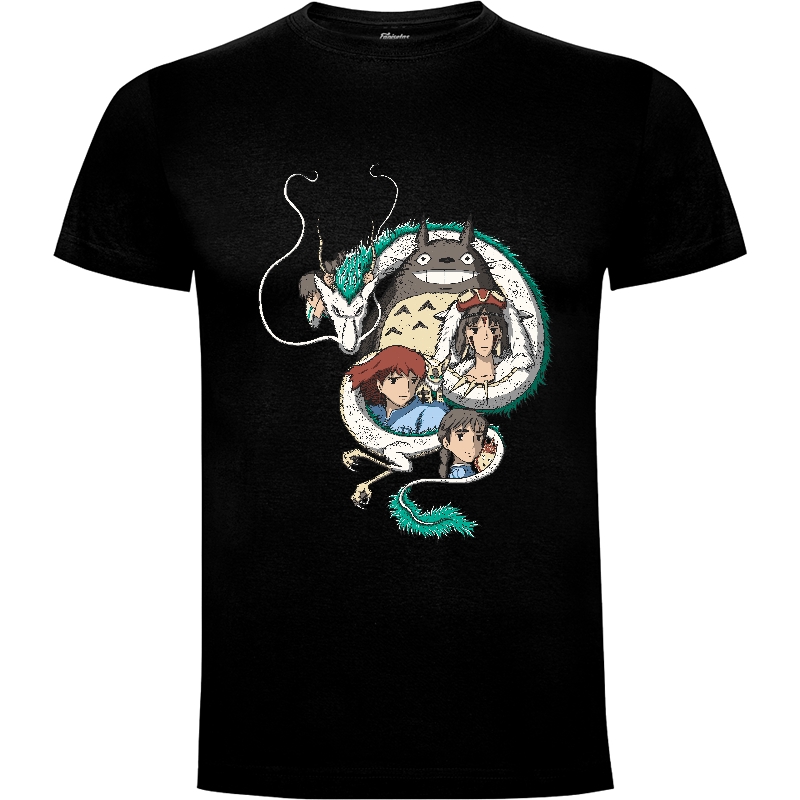Camiseta Ghibli Heroes