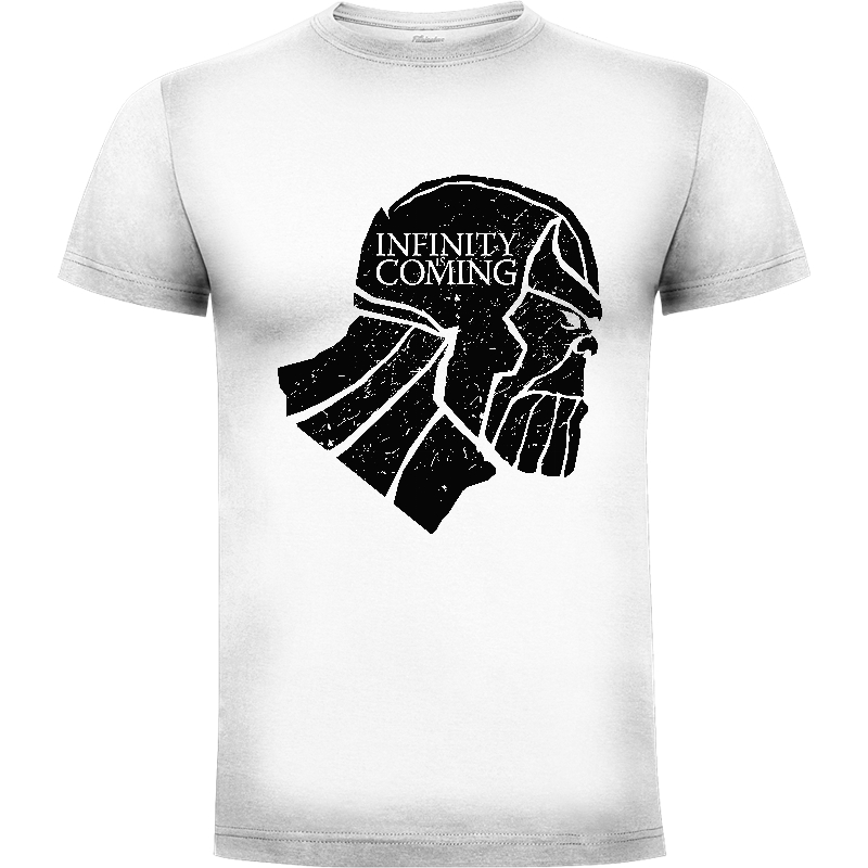 Camiseta Infinity is coming - Negro