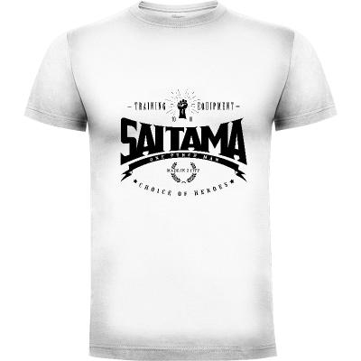 Camiseta Saitama - Choice Of Heroes - Negro - 