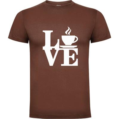 Camiseta Coffee Love - Camisetas Chulas