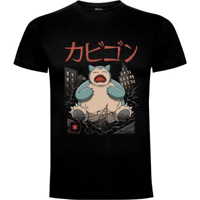 Camiseta Sleeping Kaiju - Camisetas Vincent Trinidad